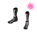 Жуткая обувка призрачного вида