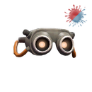 Strange Head Mounted Double Observatory