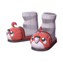 Снегирьи тапочки