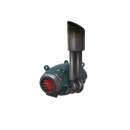 Повидавшая битвы денежная печь робота