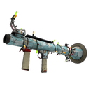 Festivized Blue Mew Rocket Launcher (Well-Worn)