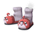 Снегирьи тапочки