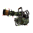 Strange Festivized King of the Jungle Minigun (Battle Scarred)
