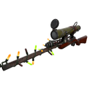 Festivized Wildwood Sniper Rifle (Well-Worn)