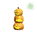 Towering Patch of Pumpkins