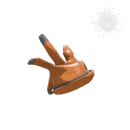 Наглая резиновая перчатка