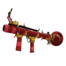 Strange Festivized Gift Wrapped Rocket Launcher (Minimal Wear)
