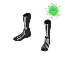 Жуткая обувка призрачного вида