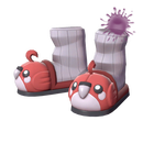 Снегирьи тапочки