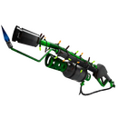 Health and Hell (Green) Огнемёт (Немного поношенное)  с украшениями