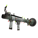 Strange Festivized Aqua Marine Rocket Launcher (Well-Worn)