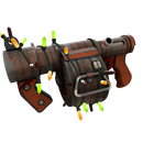 Strange Festivized Civil Servant Mk.II Stickybomb Launcher (Battle Scarred)