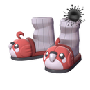 Снегирьи тапочки