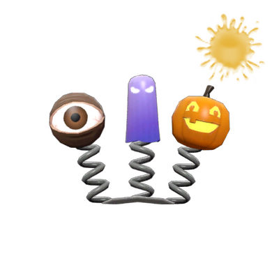 Unusual Spooky Head-Bouncers