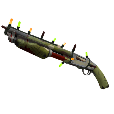 Festivized Specialized Killstreak Woodland Warrior Mk.II Shotgun (Battle Scarred)