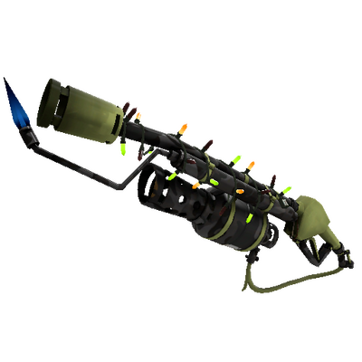 Festivized Woodsy Widowmaker Mk.II Flame Thrower (Factory New)