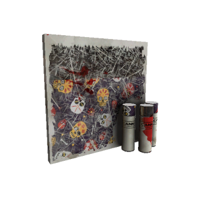 Calavera Canvas War Paint (Battle Scarred)