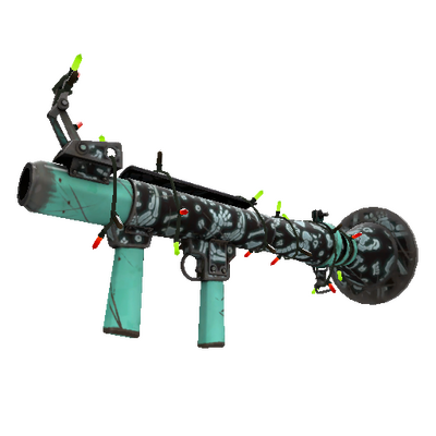 Festivized Broken Bones Rocket Launcher (Well-Worn)