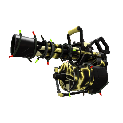Festivized Killstreak Electroshocked Minigun (Minimal Wear)