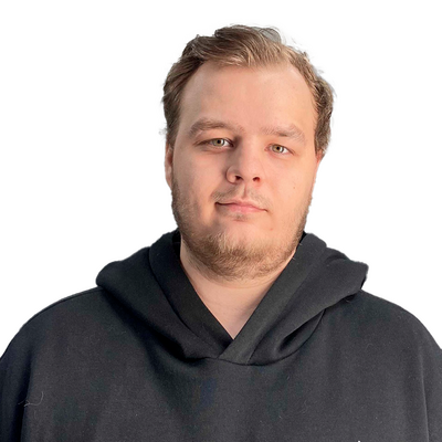 Наклейка работника студии: stubborn | TI 2022