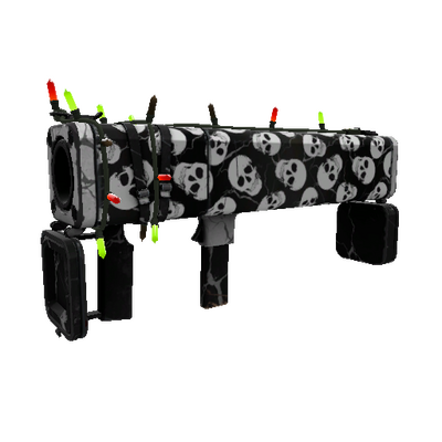 Strange Festivized Specialized Killstreak Skull Cracked Black Box (Field-Tested)