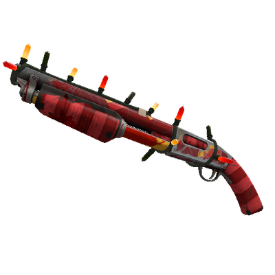 Gift Wrapped Дробовик (Закалённое в боях) с украшениями странного типа