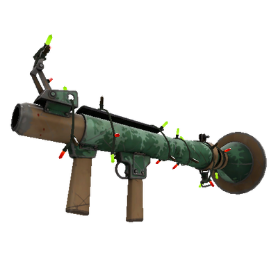 Strange Festivized Killstreak Alpine Rocket Launcher (Well-Worn)