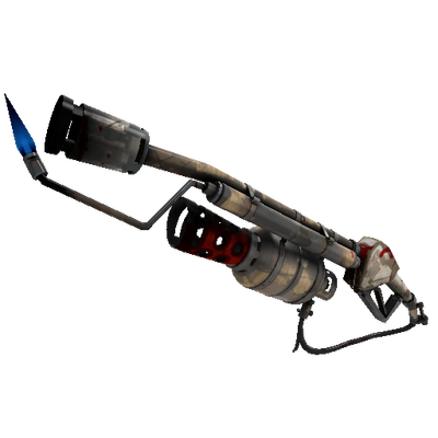 Cardboard Boxed Flame Thrower (Battle Scarred)