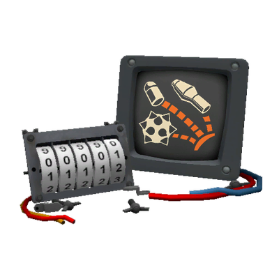 Странный счётчик: отражённые снаряды