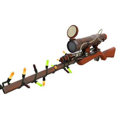 Strange Festivized Civil Servant Mk.II Sniper Rifle (Minimal Wear)