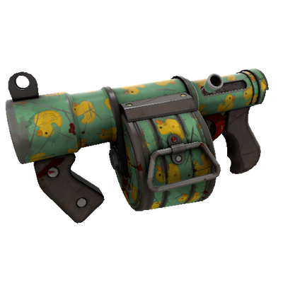 Quack Canvassed Stickybomb Launcher (Battle Scarred)