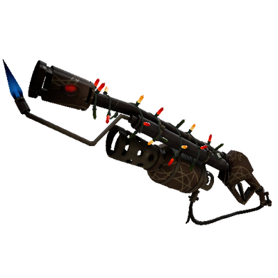 Necromanced Огнемёт (Немного поношенное)  с украшениями