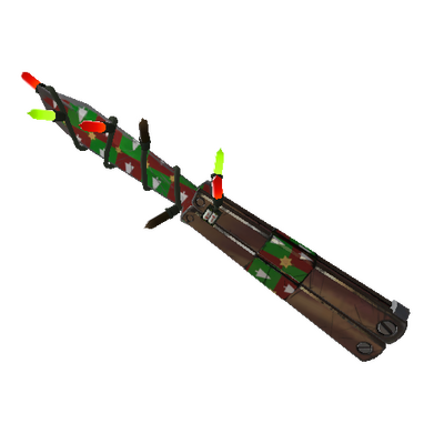 Gifting Mann's Wrapping Paper Нож (После полевых испытаний) с украшениями странног?