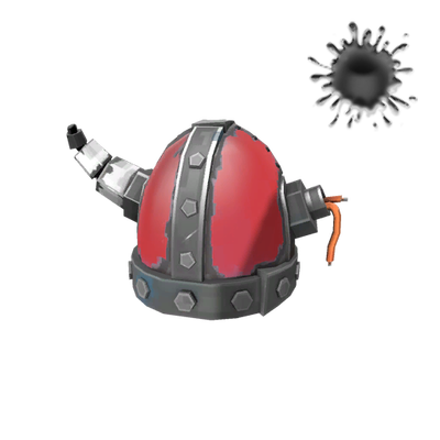 Strange Tyrantium Helmet