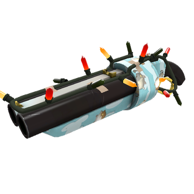 Festivized Specialized Killstreak Blue Mew Scattergun (Factory New)