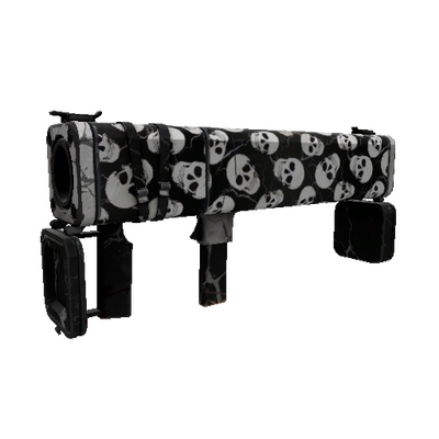 Skull Cracked Чёрный ящик (Поношенное)