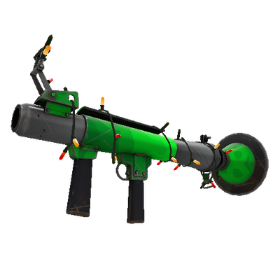 Health and Hell (Green) Ракетомёт (После полевых испытаний)  с украшениями