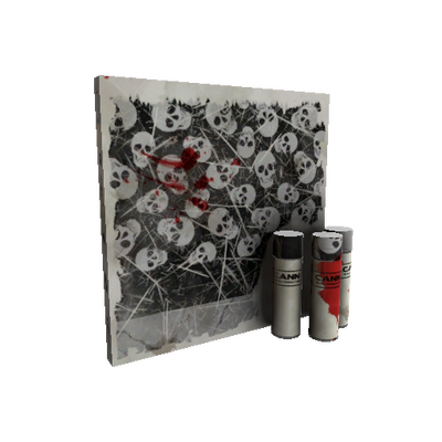 Skull Cracked Боевая краска (Закалённое в боях) странного типа