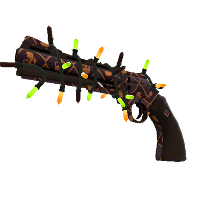 Festivized Skull Study Revolver (Factory New)