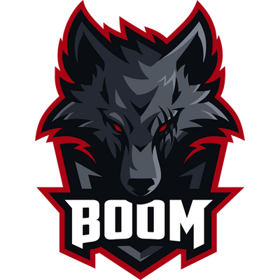 Glitter BOOM Esports Team Sticker - TI 2022