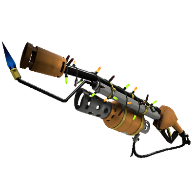 Festivized Turbine Torcher Flame Thrower (Factory New)