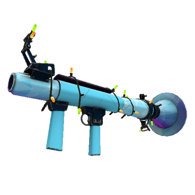 Strange Festivized Professional Killstreak Frozen Aurora Rocket Launcher (Minimal Wear)