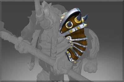 Inscribed Pauldron of Erupting Wrath