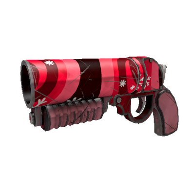 Snowflake Swirled Обжигающий выстрел (Поношенное) странного типа