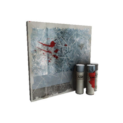 Glacial Glazed War Paint (Battle Scarred)