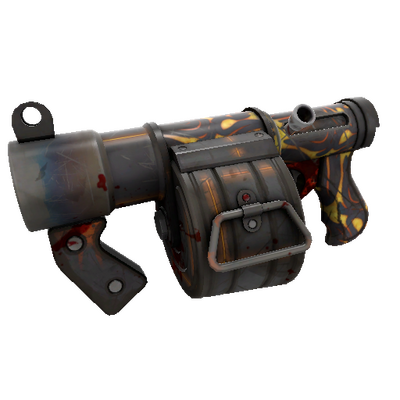 Strange Kiln and Conquer Stickybomb Launcher (Battle Scarred)