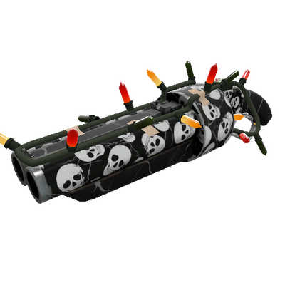 Skull Cracked Обрез (Немного поношенное)  с украшениями