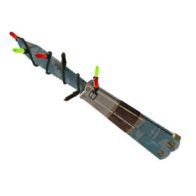 Festivized Blue Mew Knife (Factory New)