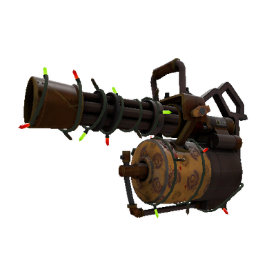 Festivized Dressed to Kill Minigun (Field-Tested)