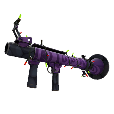 Festivized Portal Plastered Rocket Launcher (Minimal Wear)